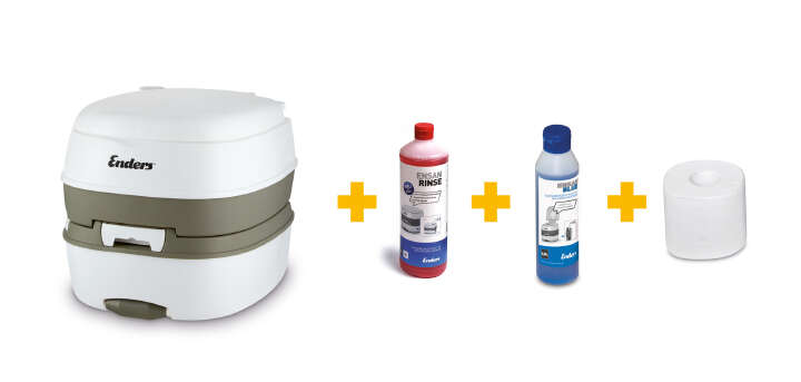 Enders Camping-Toilette Deluxe inkl. Starterset